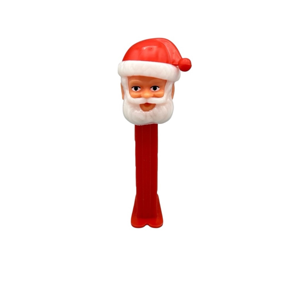 Vintage Santa Claus PEZ Dispenser – Red Stem – USA Marked